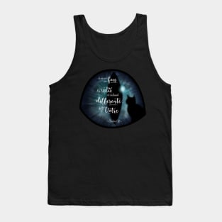 Quote from Lewis Carroll's Cheshire Cat about sensitivity Tank Top